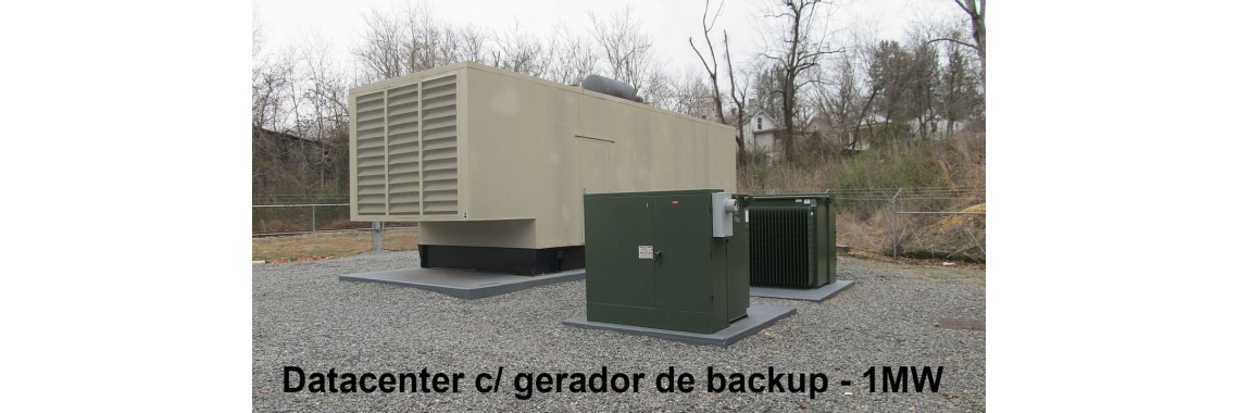 Gerador de emergência 1 MW